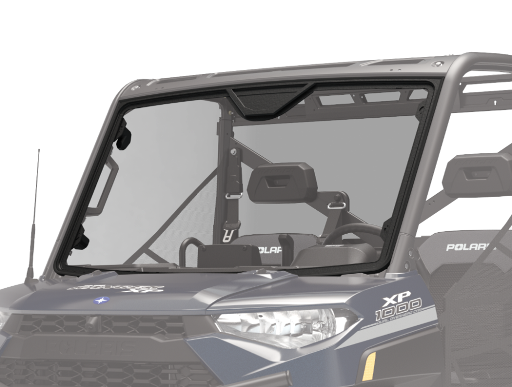 Framruta till en Polaris Ranger